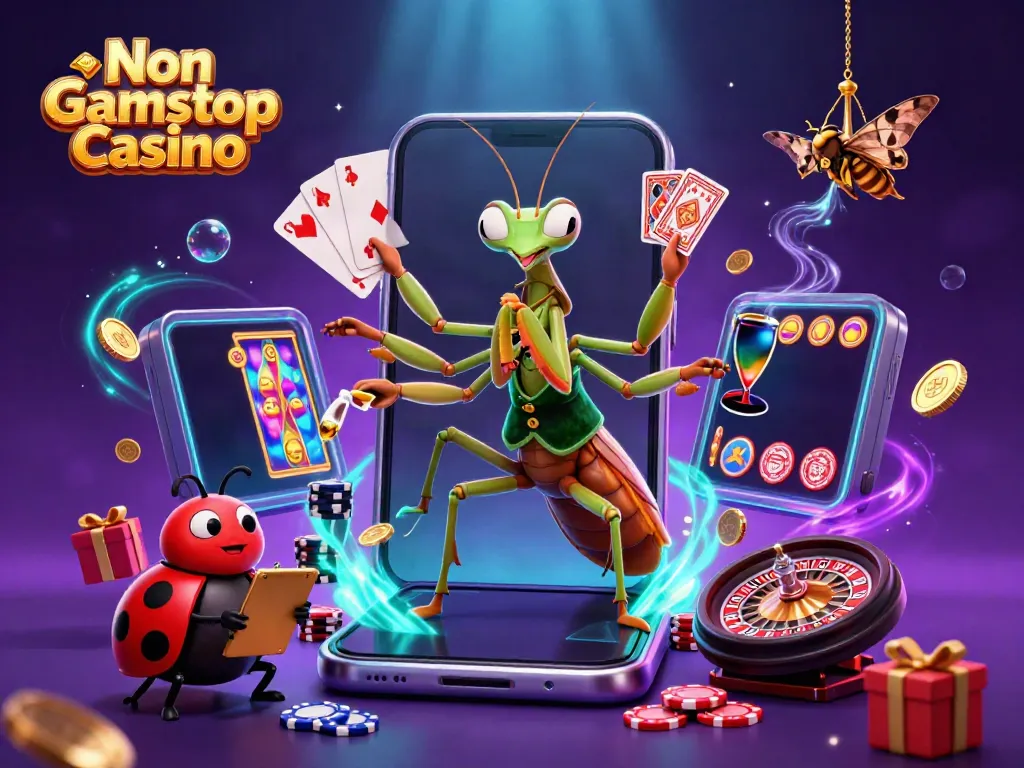 Experience the thrills at Non Gamstop Casino with vibrant characters and exciting game elements.