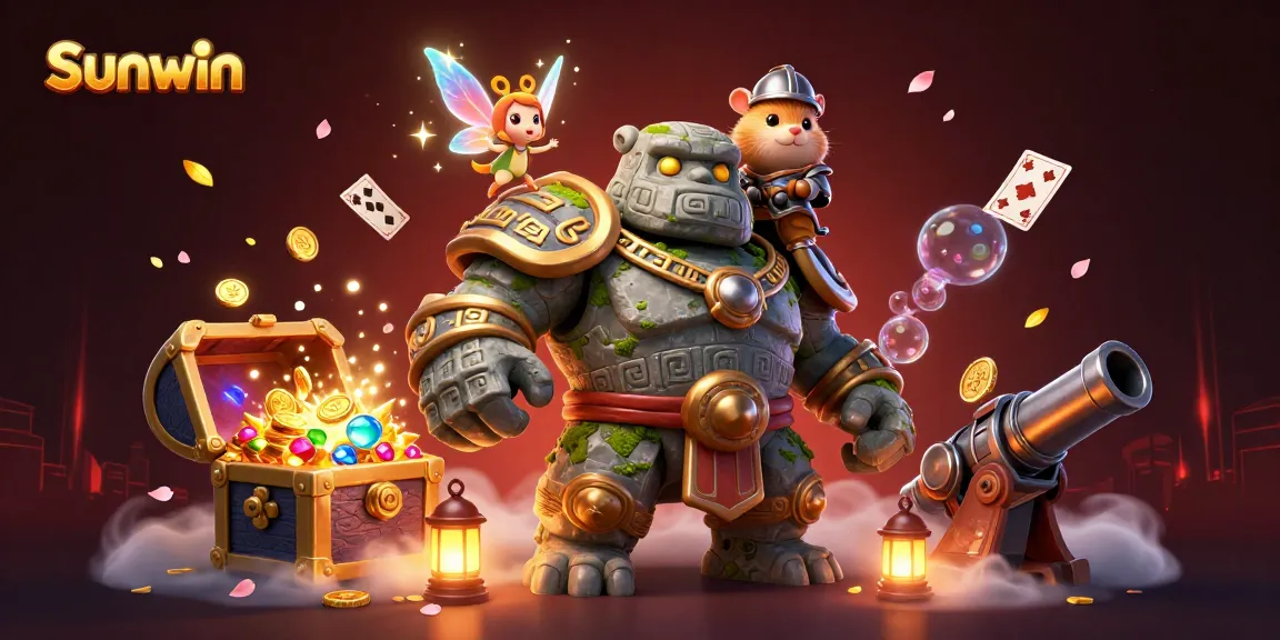 Experience thrilling gameplay with sunwin's enchanted characters in a magical casino atmosphere.