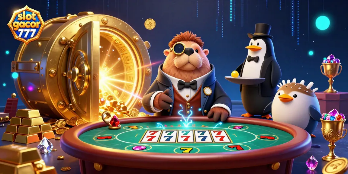 Experience excitement with slot gacor 777 featuring a jolly walrus and rich, dynamic elements.